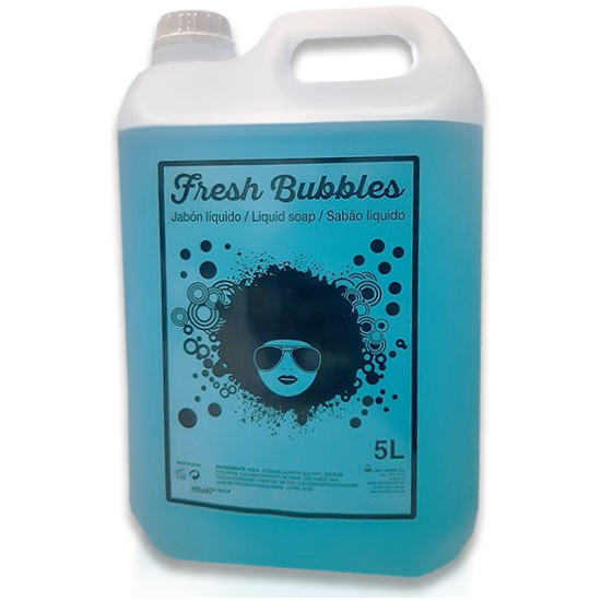 Jabón Líquido Fresh Bubbles Dermosan En Garrafa 5l