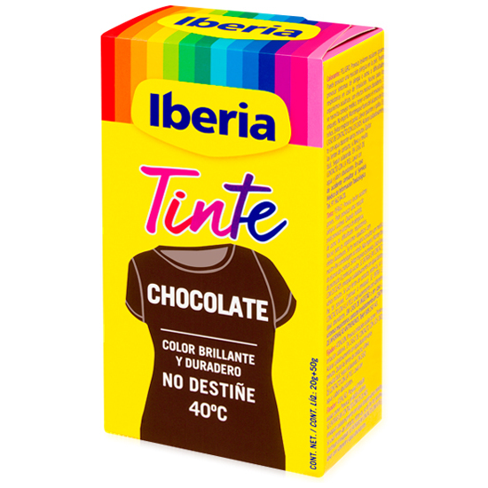 Iberia Tinte Para Ropa - Chocolate