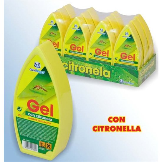 Ambientador Gel Citronela Anti-insectos