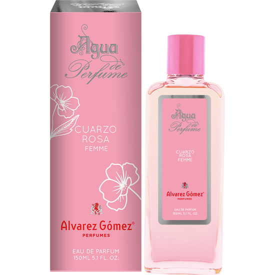 Agua De Perfume Cuarzo Rosa, Frasco 150 Ml Agua De Perfume Romantica