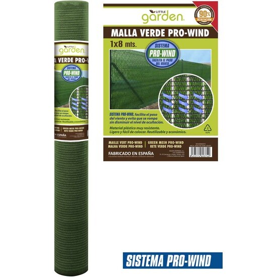 Malla Verde Pro-wind (1x8m)