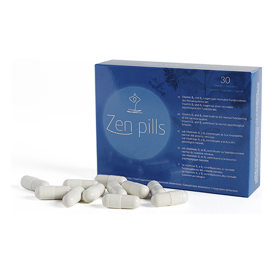 Zen Pills - Cápsulas Relajantes Para Controlar La Ansiedad