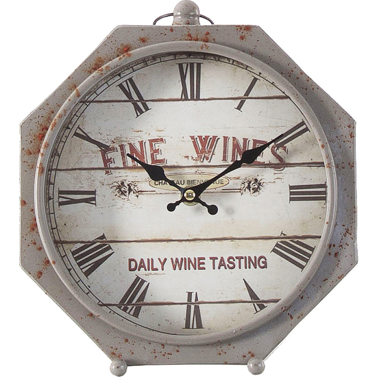 Reloj Metal Fine Wines