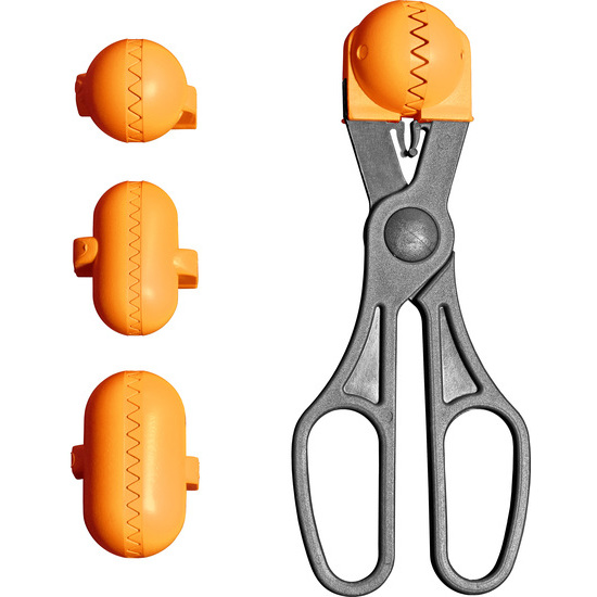 La Croquetera - Utensilio Multiuso Con 4 Moldes Intercambiables - Naranja