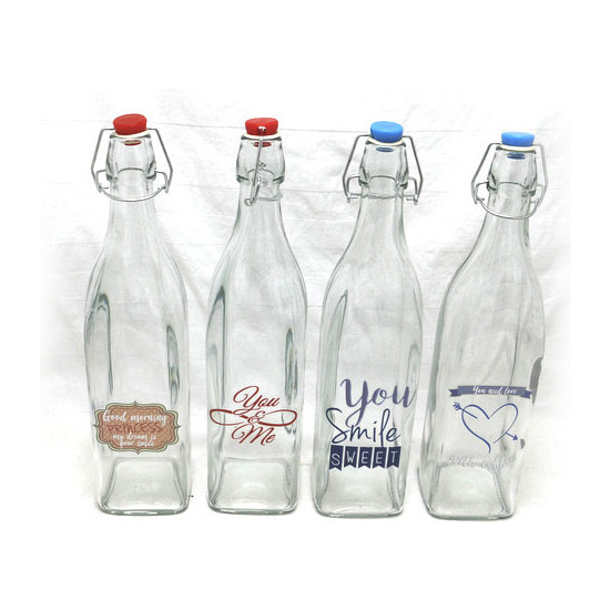 Botella Letras 1l - Diseños Surtidos