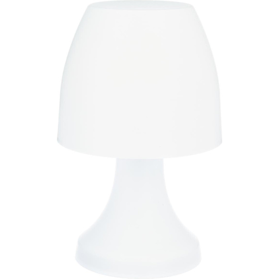 Lámpara Inálambrica De Sobremesa Led Blanca H.27cm