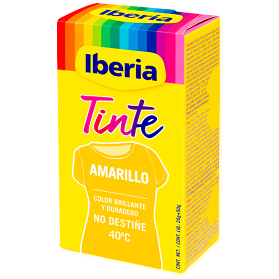 IBERIA TINTE PARA ROPA - AMARILLO IBERIA