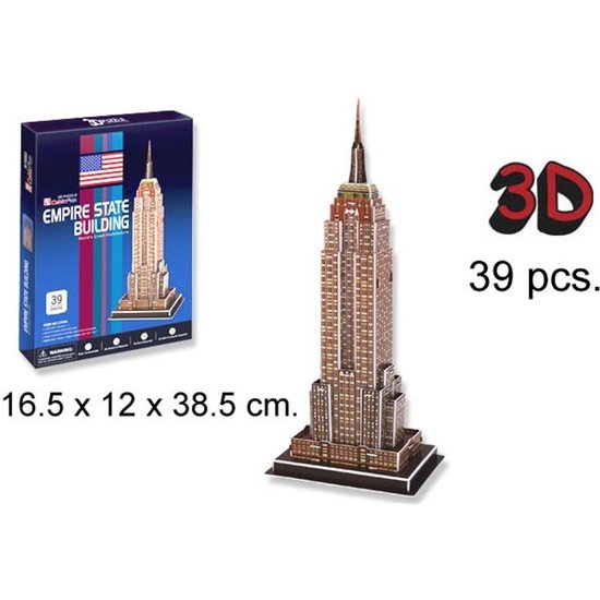 3D PUZZLE EMPIRE STATE BUIDING USA