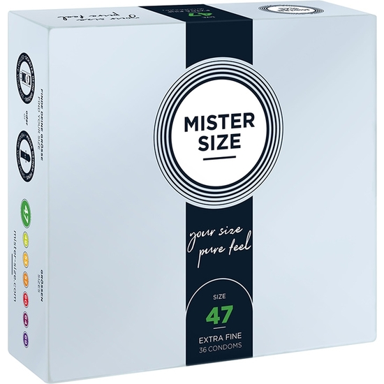 MISTER SIZE 47 (36 PACK) - EXTRA FINO MISTER SIZE