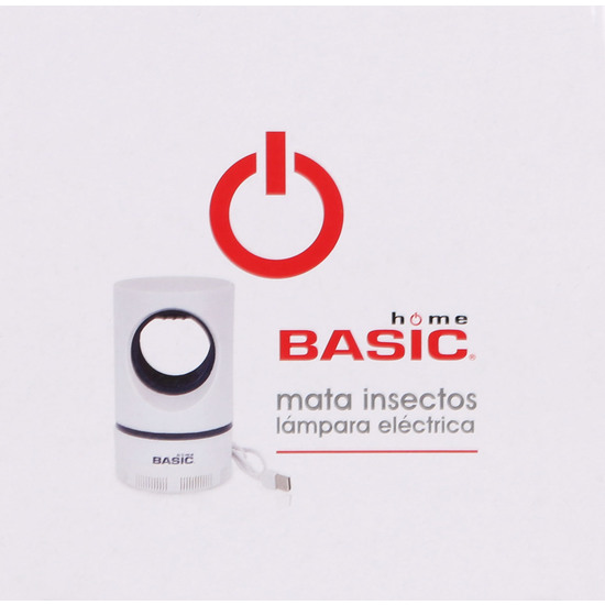 MATA INSECTOS VORTICE USB 12X21.5CM BASIC HOME