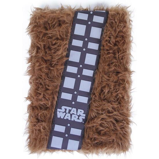 Cuaderno De Notas Premium Star Wars Chewbacca Marrón
