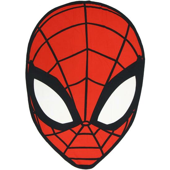 Toalla Forma Spiderman - Roja - 130cm