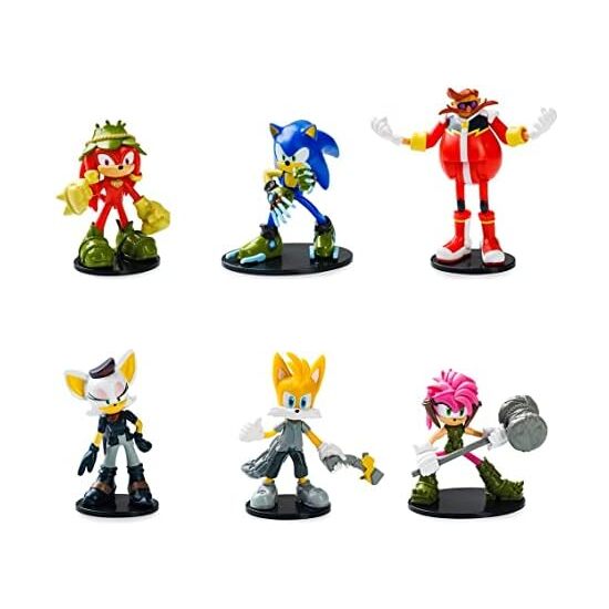Pack 6 Figuras Sonic Articuladas