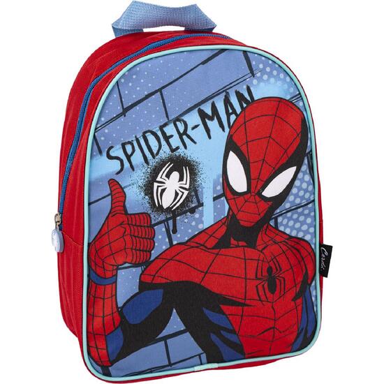 Mochila Infantil Escolar Spiderman Blue