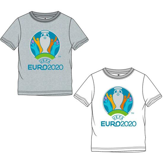 Camiseta Corta Single Jersey Eurocup - Gris