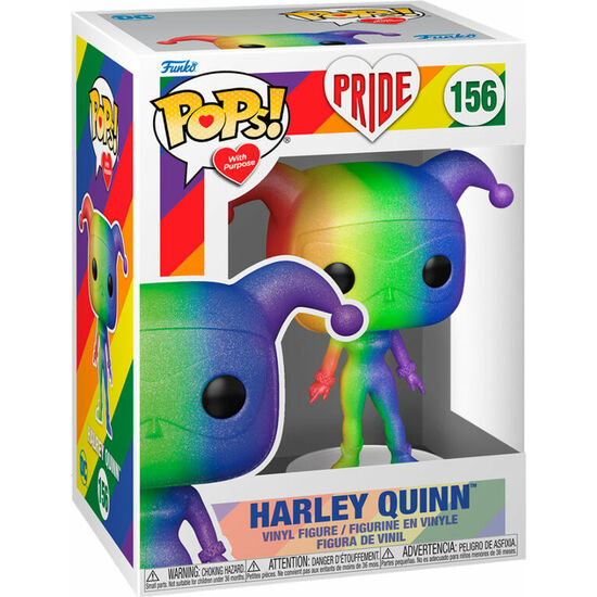 FIGURA POP DC COMICS HARLEY QUINN PRIDE