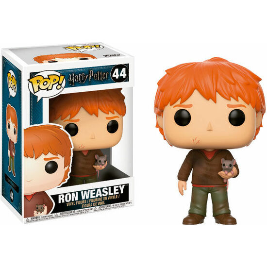 Figura Pop Harry Potter Ron Weasley With Scabbers