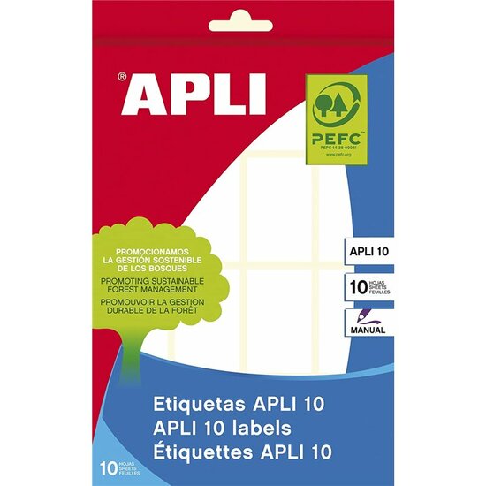 Etiquetas Adhesivas Apli - 2.2x3.2mm