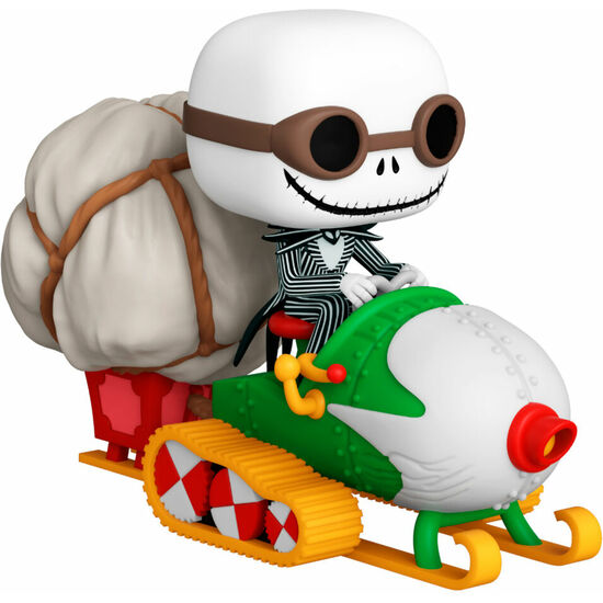 Figura Pop Pesadilla Antes De Navidad Jack With Goggles & Snowmobile