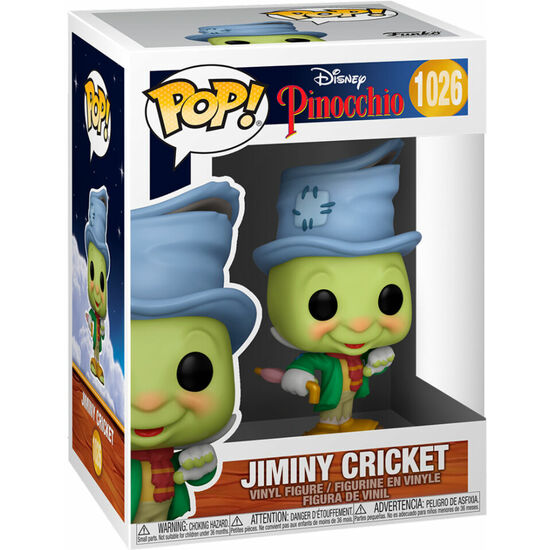 Figura Pop Disney Pinocho Street Jiminy Cricket