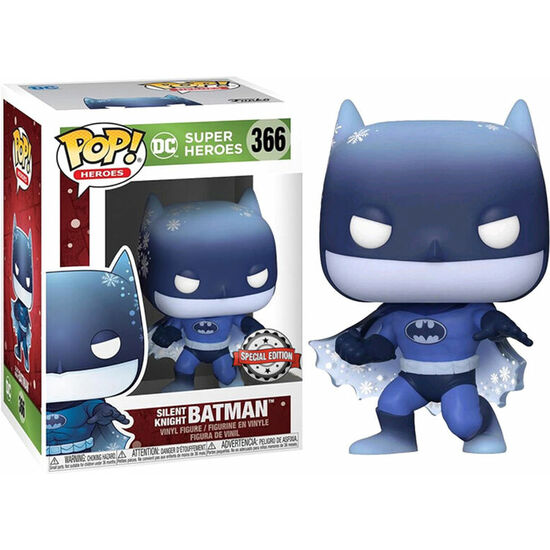 Figura Pop Dc Holiday Silent Knight Batman Exclusive