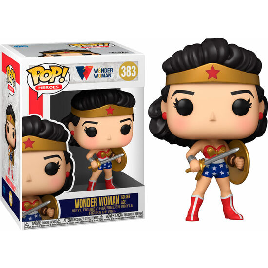 Figura Pop Ww80th Wonder Woman Golden Age