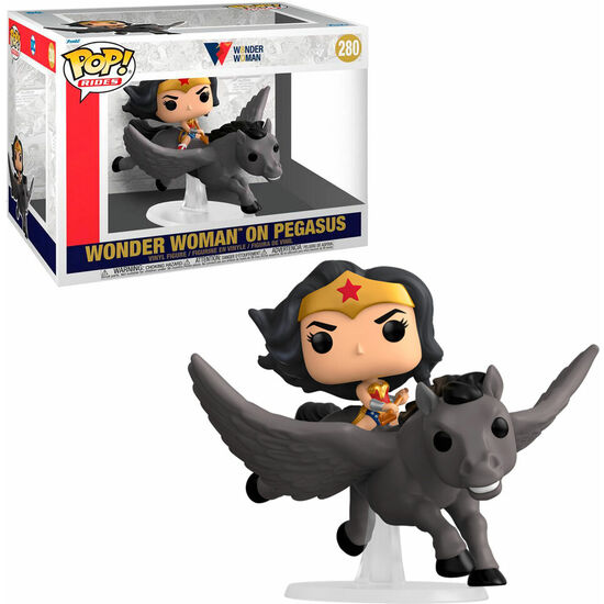 Figura Pop Dc Wonder Woman 80th Wonder Woman On Pegasus
