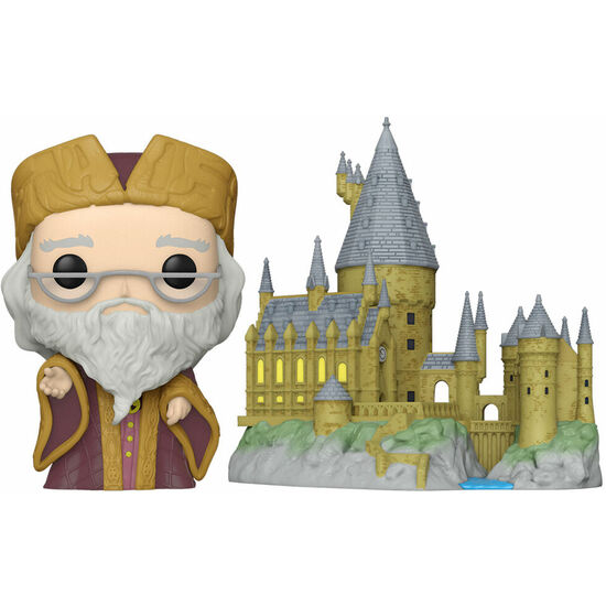 Figura Pop Harry Potter Anniversary Dumbledore With Hogwarts