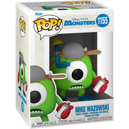 FIGURA POP MONSTERS INC 20TH MIKE WITH MITTS