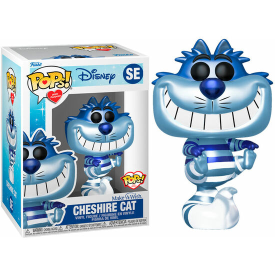 Figura Pop Disney Make A Wish Cheshire Cat Metallic