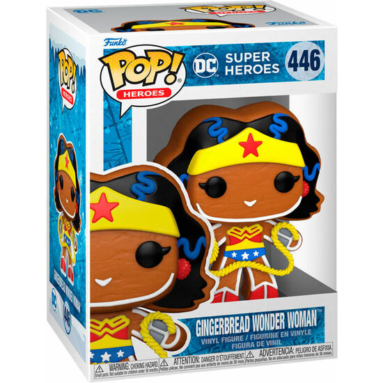 Figura Pop Dc Comics Holiday Gingerbread Wonder Woman