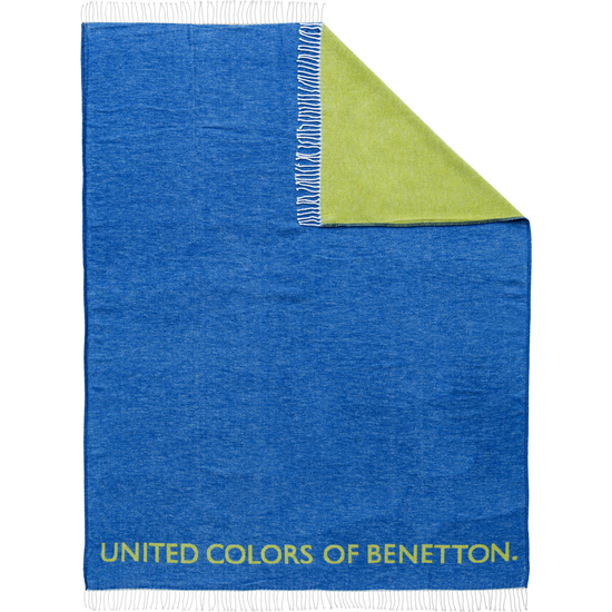 Manta 140x190cm - Azul&verde Casa Benetton