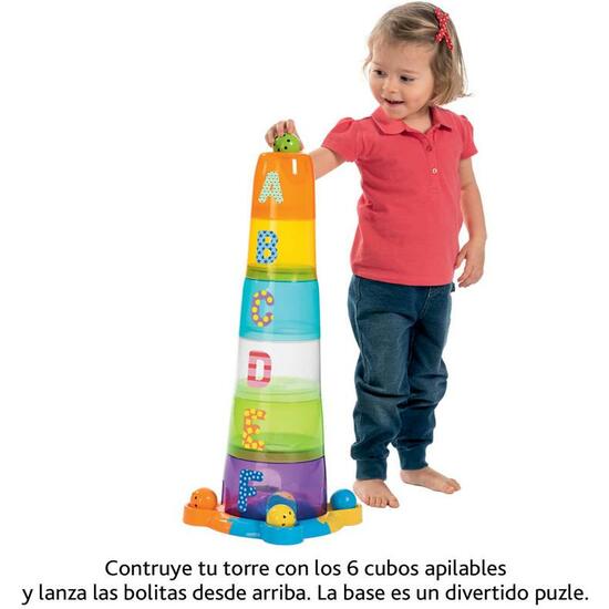 SUPER TORRE APILABLE STACK & FUN CHICCO