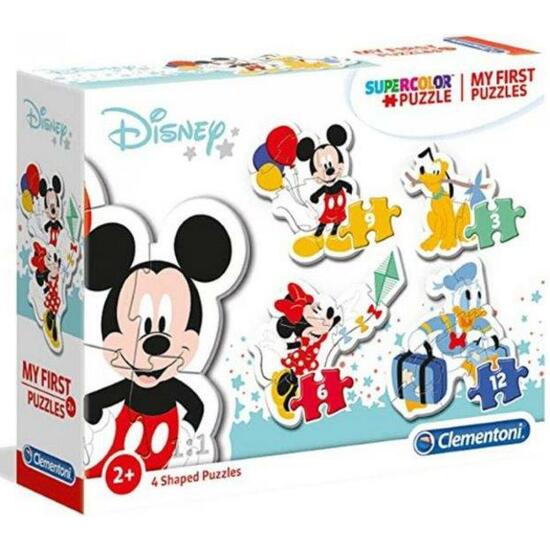 4 Puzzles Progresivos Mickey Mouse