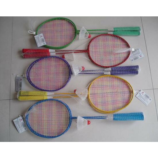 Juego Badminton Corto Con Pelota