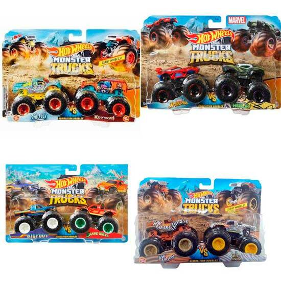 Pack Doble Monster Trucks Hot Wheel