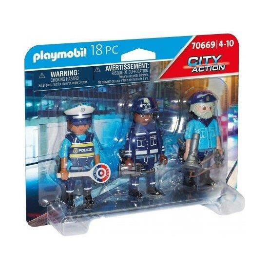 Set Figuras Policia Playmobil