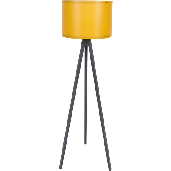 Lámpara De Pie Con Estructura De Mdf Color Amarillo
Gris