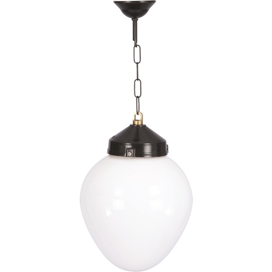 Lámpara De Techo Para Exterior - Negro, 25x25x50