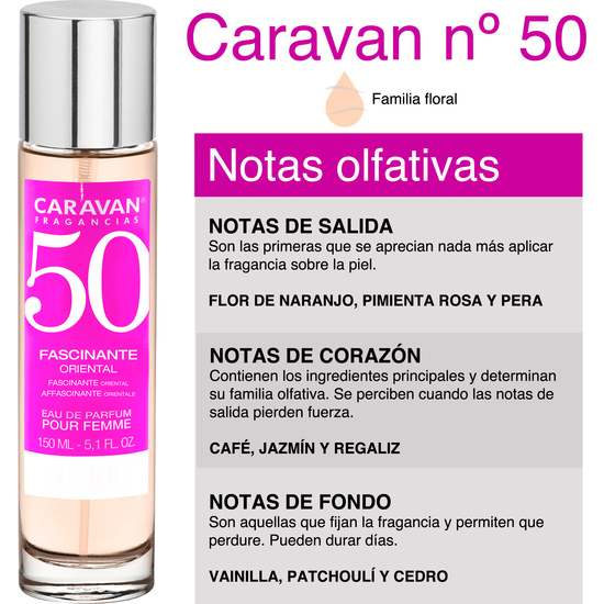 CARAVAN PERFUME DE MUJER Nº50 - 150ML.