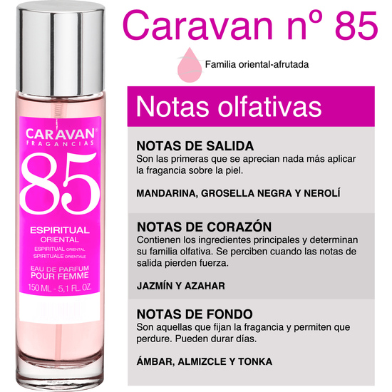 CARAVAN PERFUME DE MUJER Nº85 - 150ML.