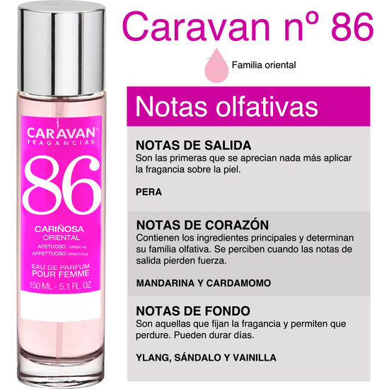 CARAVAN PERFUME DE MUJER Nº86 - 150ML.