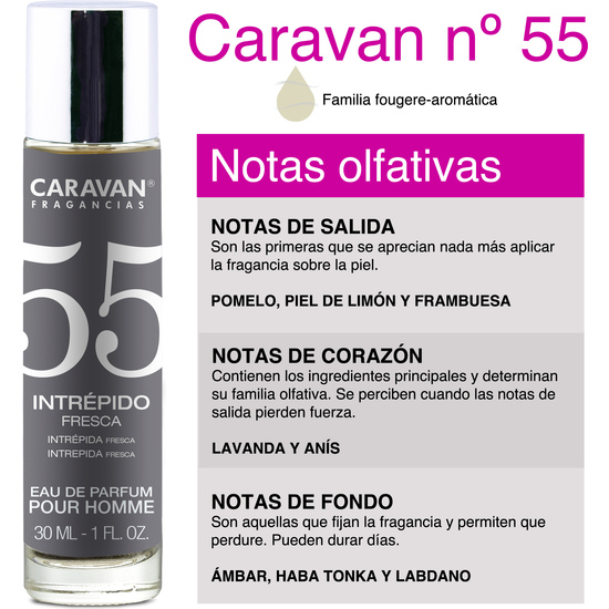 CARAVAN PERFUME DE HOMBRE Nº55 - 30ML.