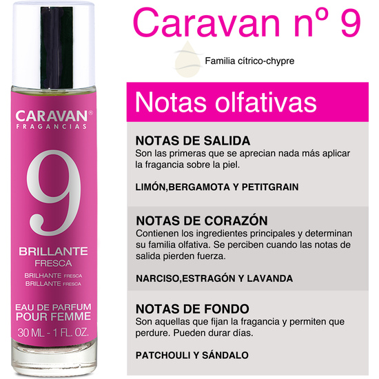 CARAVAN PERFUME DE MUJER Nº9 - 30ML.