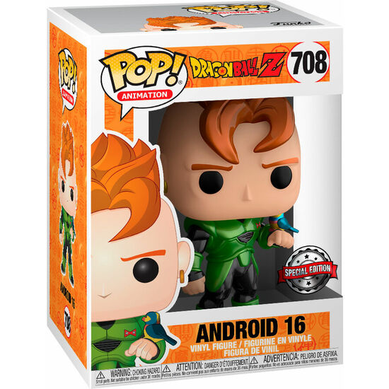 FIGURA POP DRAGON BALL Z ANDROID 16 SPECIAL EDITION