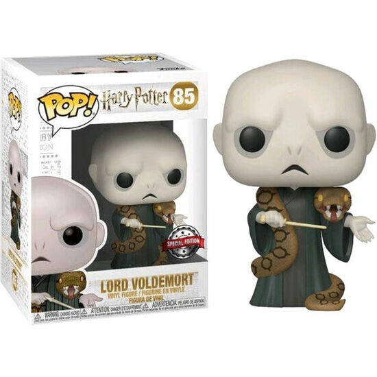 FIGURA POP HARRY POTTER LORD VOLDEMORT WITH NAGINI EXCLUSIVE
