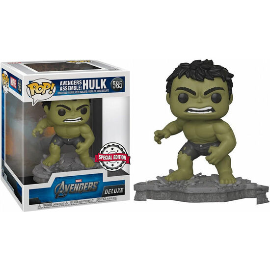 Figura Pop Deluxe Avengers Hulk Assemble Exclusive