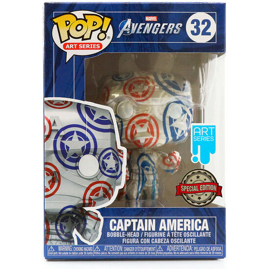 Figura Pop Patriotic Age Captain America Exclusive