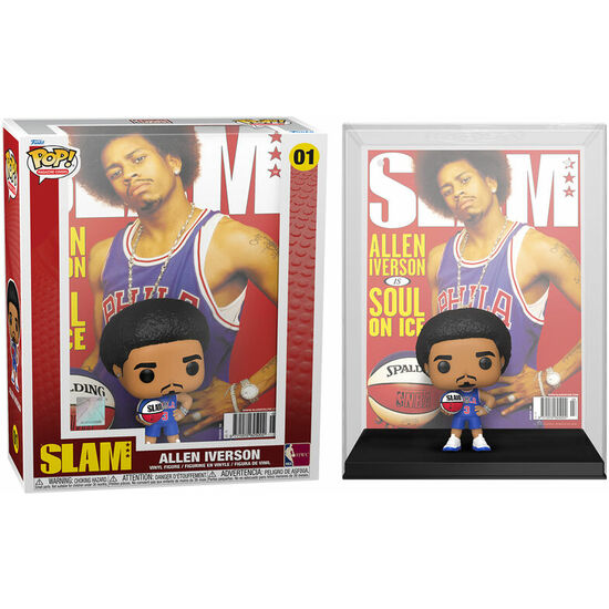 FIGURA POP MAGAZINE COVERS NBA SLAM ALLEN IVERSON