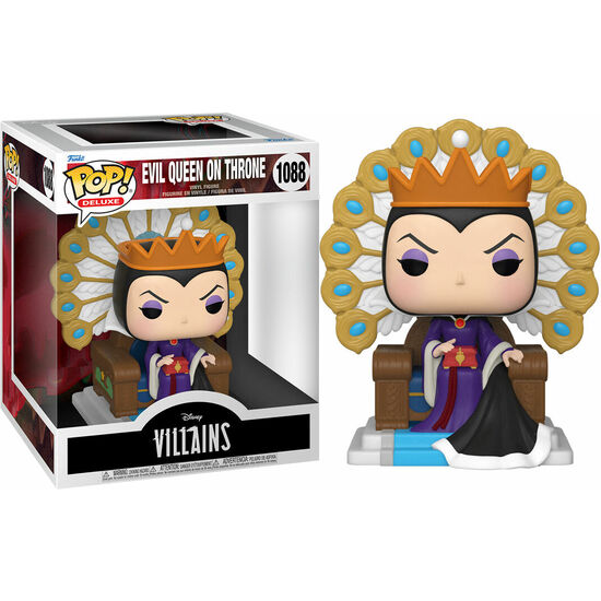 Figura Pop Villains Evil Queen On Throne